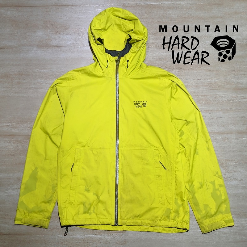 Thrift Jaket MOUNTAIN HARDWEAR Outdoor Hiking Jacket Gunung Waterproof Second Branded Original Kondi