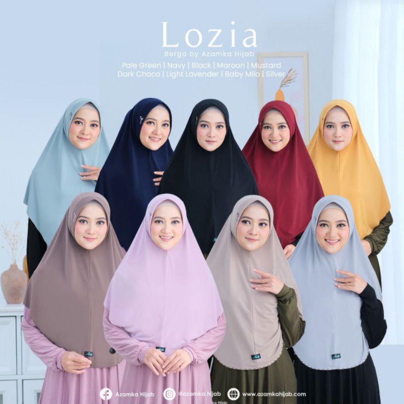 HIJAB JILBAB LOZIA BY AZAMKA