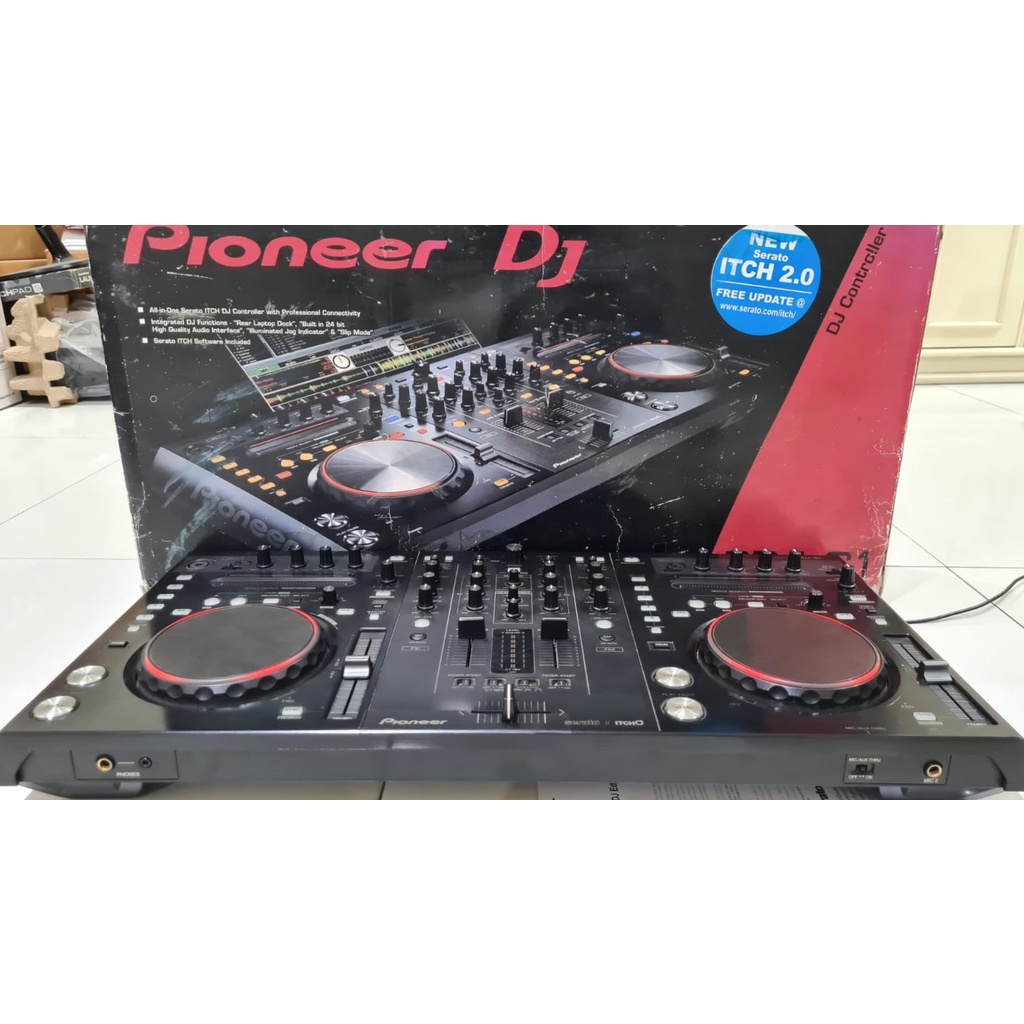 Alat DJ Pioneer DDJ S1 Fullset Box & Manual Book Controller Pioneer Set DJ Limited Edition (Free Ser