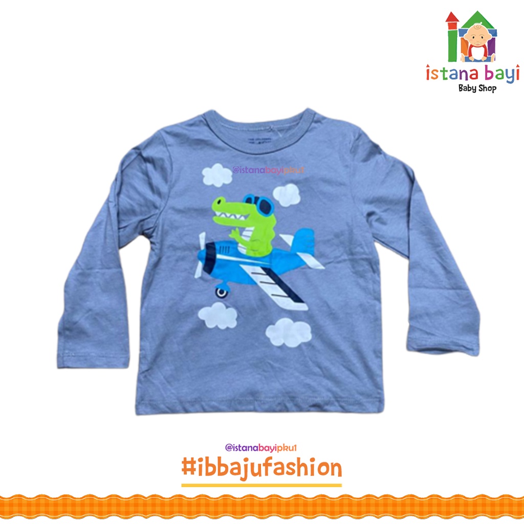 Carterlove T-shirt Atasan Lengan Panjang Import 23-7676 / Kaos Anak Laki-laki