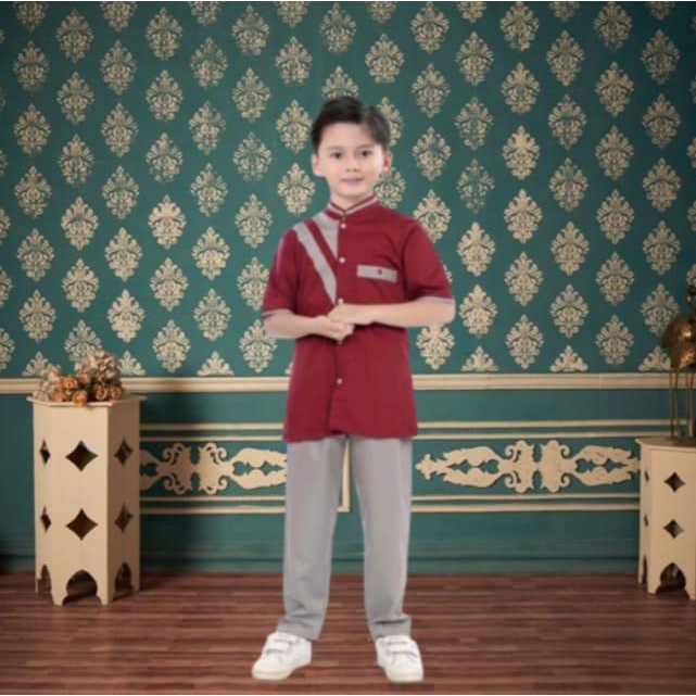 baju koko anak terbaru 2022 setelan koko anak umur 1-10 tahun setelan muslim anak terbaru 2022