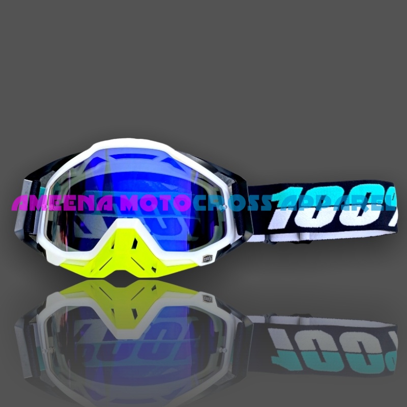 Google 100 Percent - Kacamata Motor - Google Motocross - Google MX Trail - Google Rainbow - 005