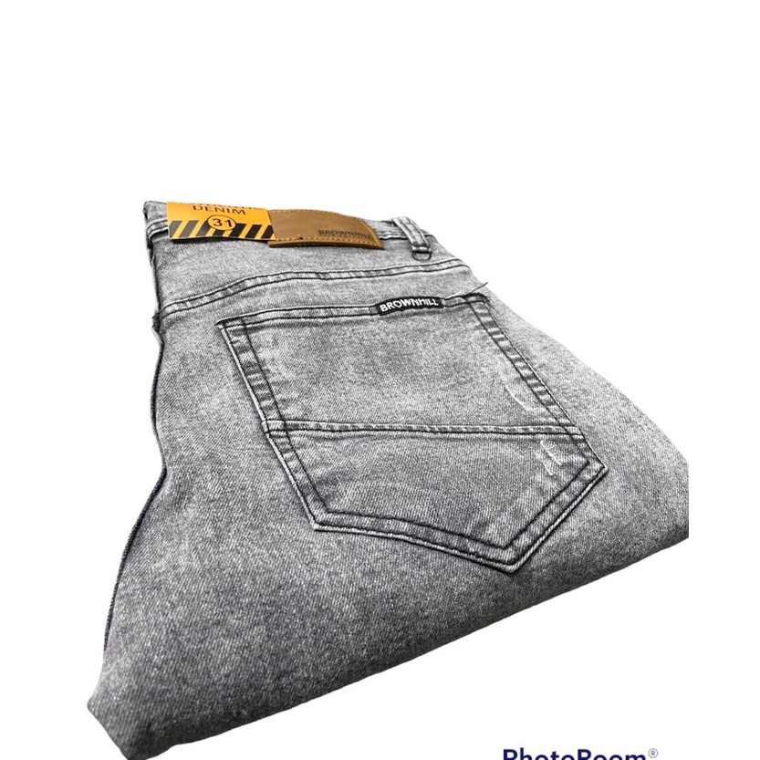 CELANA JEANS SOBEK CELANA SLIMFIT