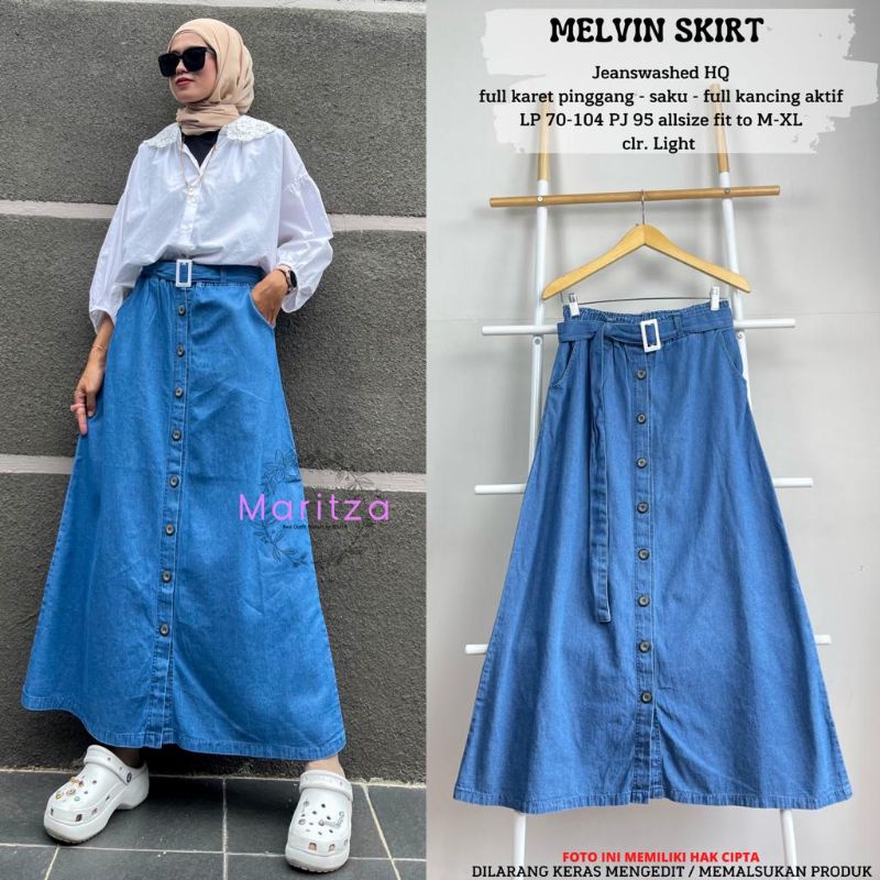 Rok Jeans rok jeans jumbo rok jeans bagus