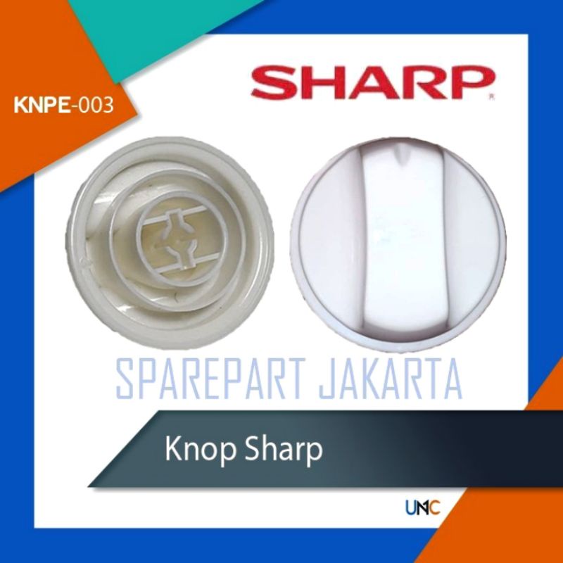 Knop mesin cuci 2 tabung SHARP