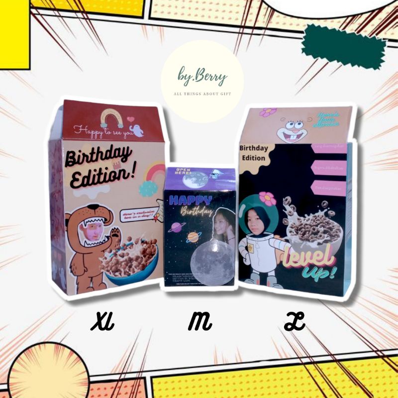 

CEREAL BOX CUSTOM | BOX KADO | BOX CUSTOM