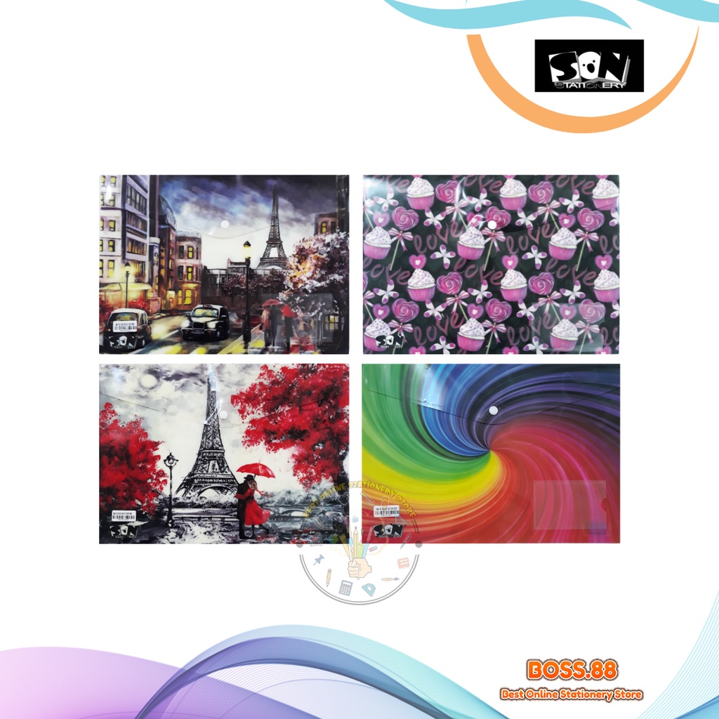 

BAG FILE / MAP PLASTIK KANCING SON GZ-165