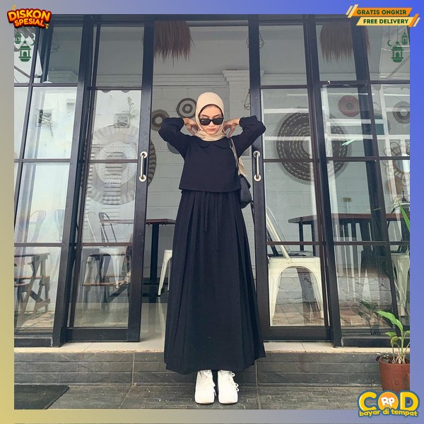 Baju Gamis Pesta Drees Dewasa Long Drees Korea Maxy Dress Remaja Import Bj Wnta Gmis Kondangan Dres 