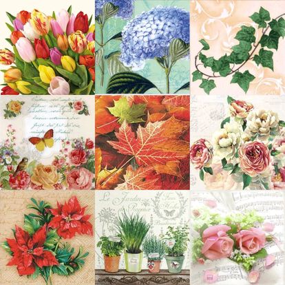 TISU NAPKIN DECOUPAGE EROPAH – Cocktail J