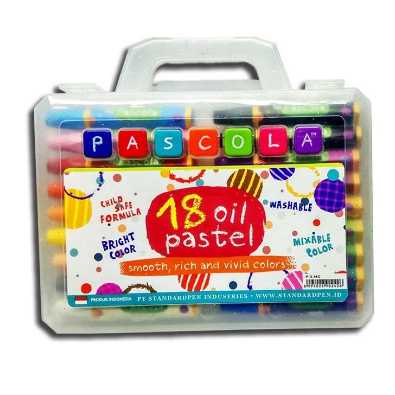 

Crayon Oil Pastel Pascola 18 warna ( 1 set ) Q677C7280