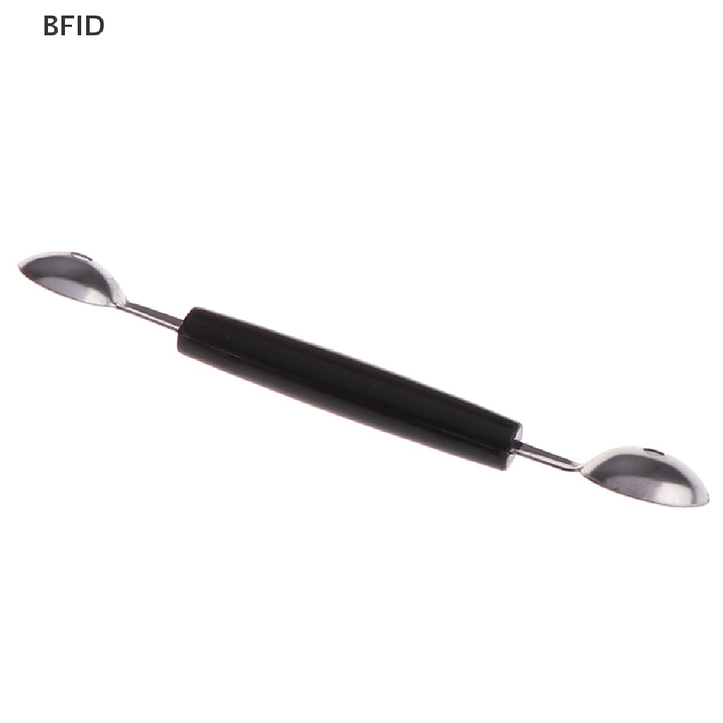 [BFID] Sendok Es Krim Scoop Buah Ice Cream Scooper Dapur Stainless Steal Double Ended [ID]