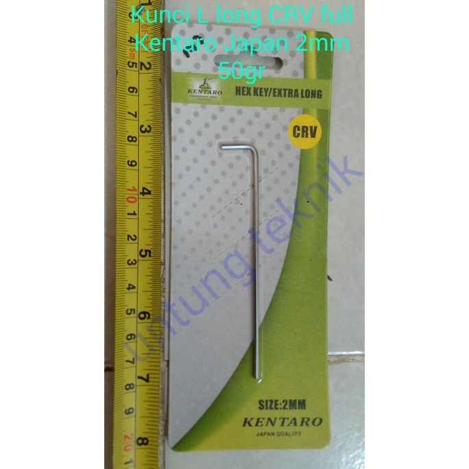 Kunci L Long 2mm Kentaro CrV untungt33 Segera Beli