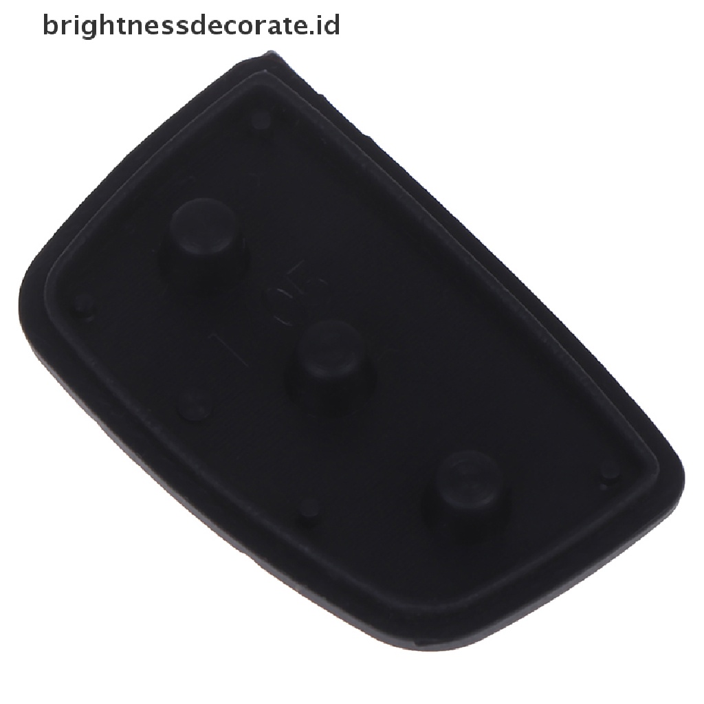 [Birth] 3tombol Perbaikan Pengganti Kulit Flip Lipat Kunci Mobil Shell Case Rubber Pad [ID]