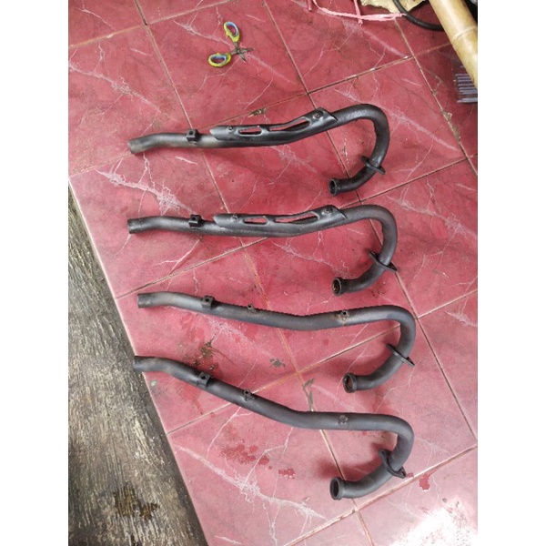 Leheran Knalpot Original Trail Hyosung bosowa rx 125 Monstrac 200