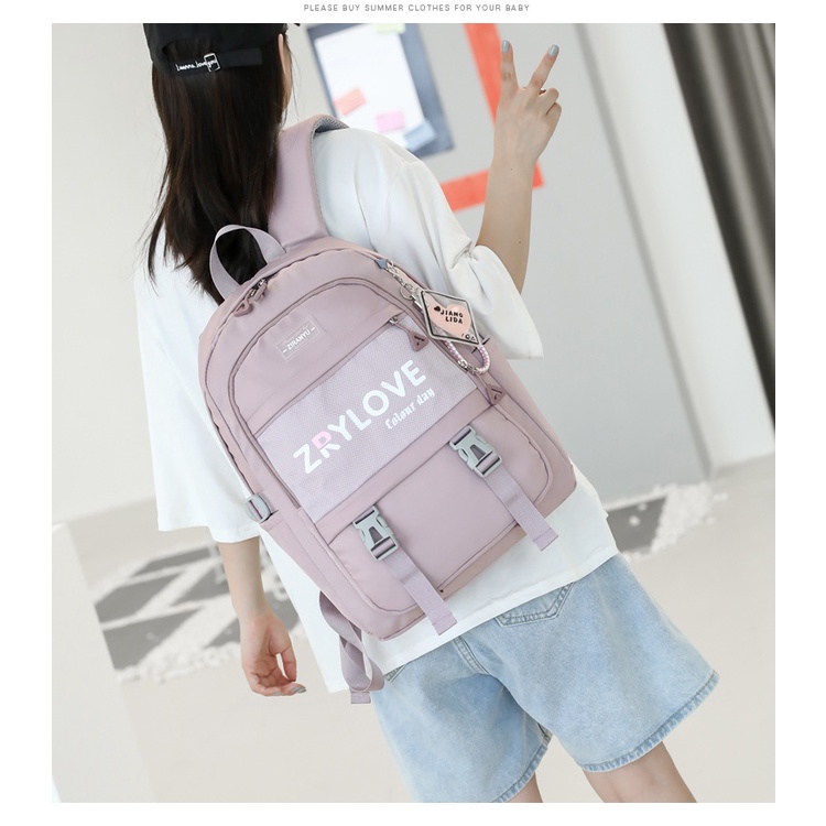 Baru!!Tas Ransel Wanita Kapasitas Besar Tas Anak Perempuan Anti Air Tas Sekolah Tk Sd SmP