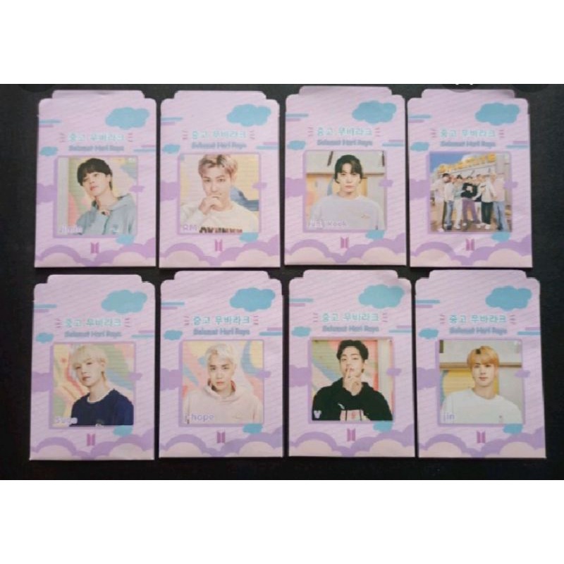 

AMPLOP BTS 8 PCS AMPLOP KPOP BTS
