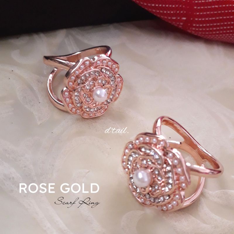 Ring hijab jilbab gesper bros scarf jilbab elegan