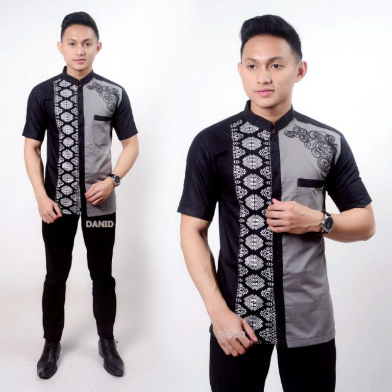 men's batik shirts // ATASAN BATIK PRIA modern