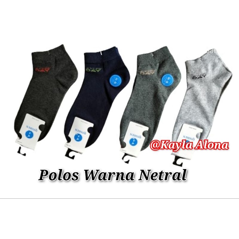 KAOS KAKI KANTOR MOTIF SEMATA KAKI untuk PRIA