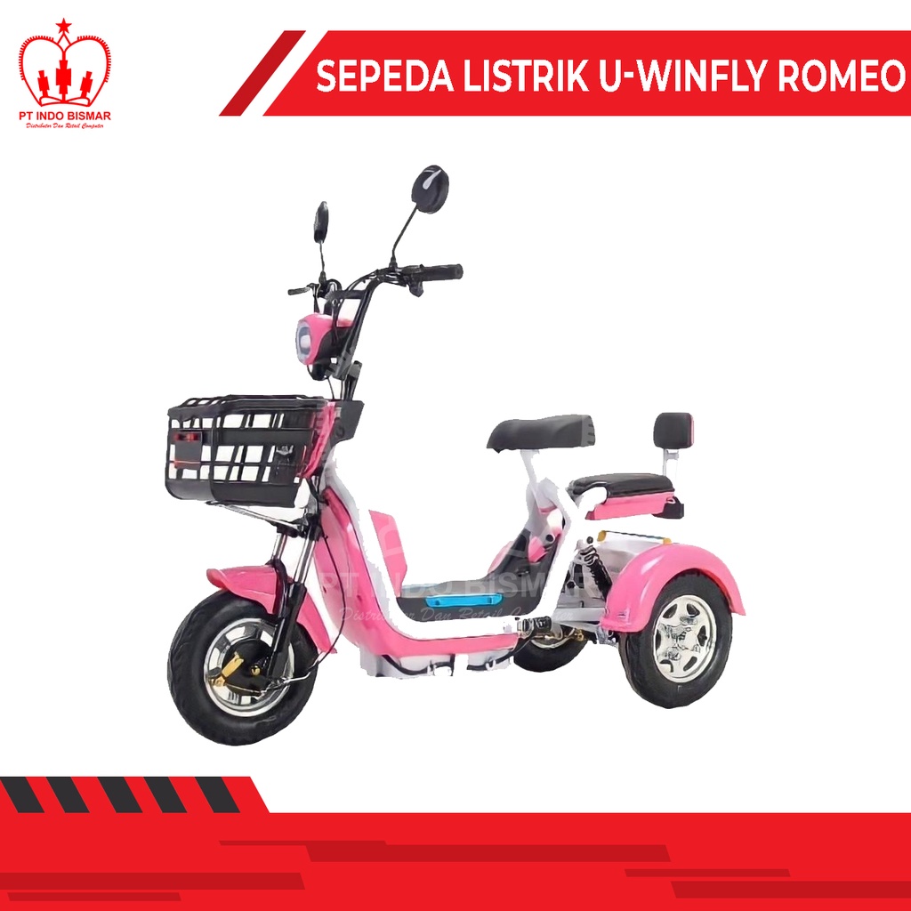 Sepeda Listrik U-Winfly Romeo Plus Sepeda Listrik Roda 3 U-Winfly R3