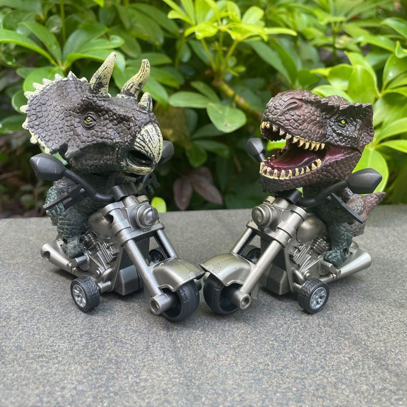 Motor Motoran Dinosaurus Animal Big Head Rider Mobilan Dino