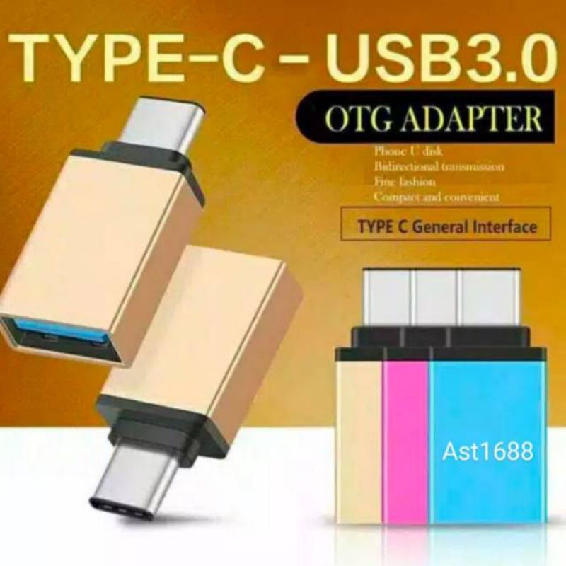 Kabel OTG Type C sambungan USB non kabel