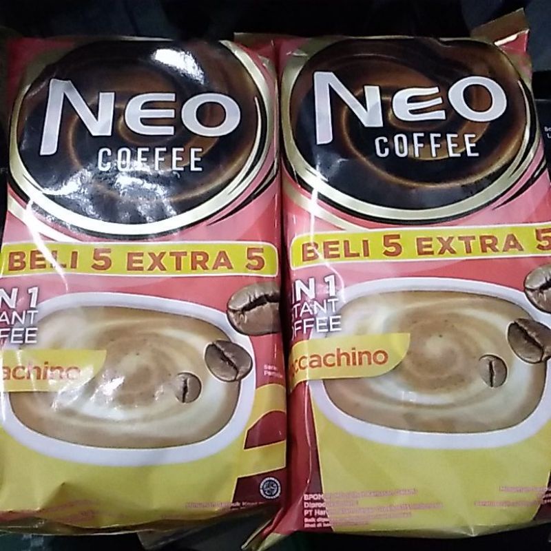 Baru Neo Coffee beli 6 extra 3/ 1 pack ( 9 sachet )