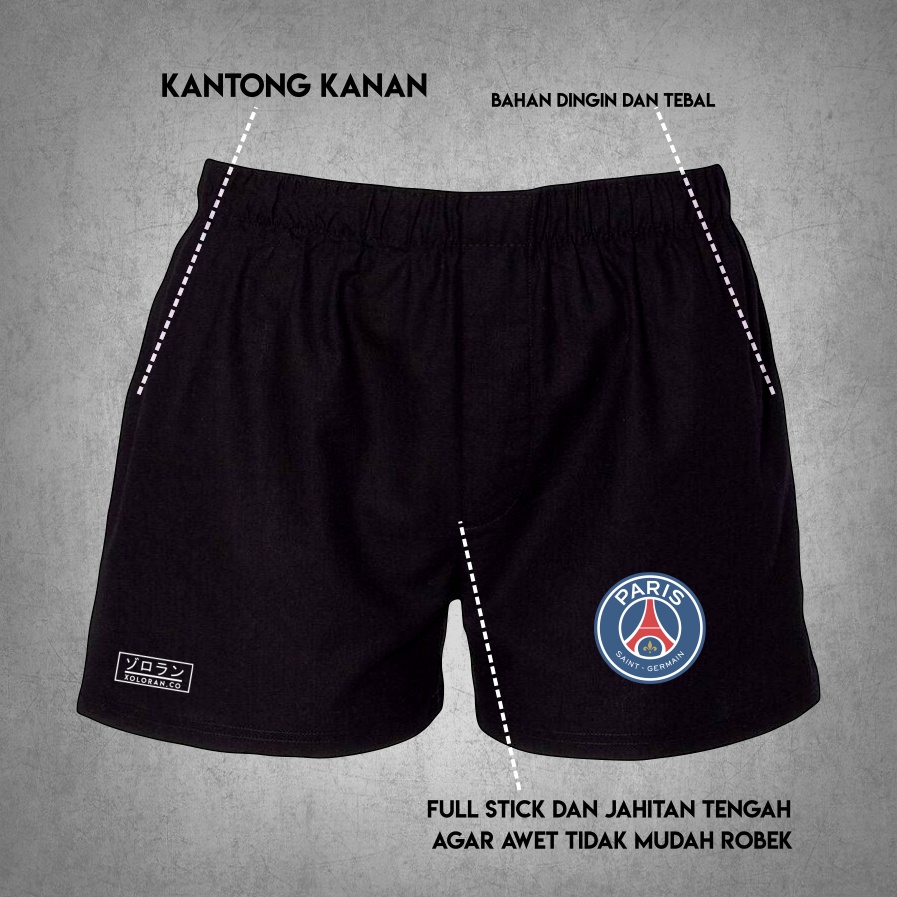 COD TERMURAH BOXER PRIA BOLA PSG | KOLOR PRIA | BOXER PREMIUM | CELANA PENDEK PRIA | BOXER MOTIF DEW