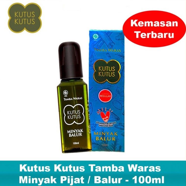 Kutus Kutus Minyak Balur Original Tamba Waras Obat Herbal 100ml 100 ml