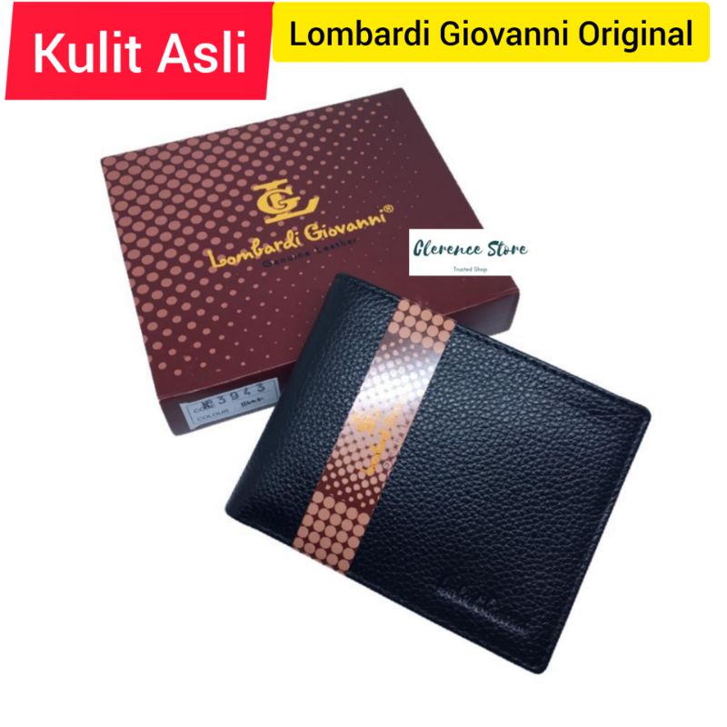 PROMO Dompet Pria Kulit Asli-Dompet Lombardi Giovanni Original 3943