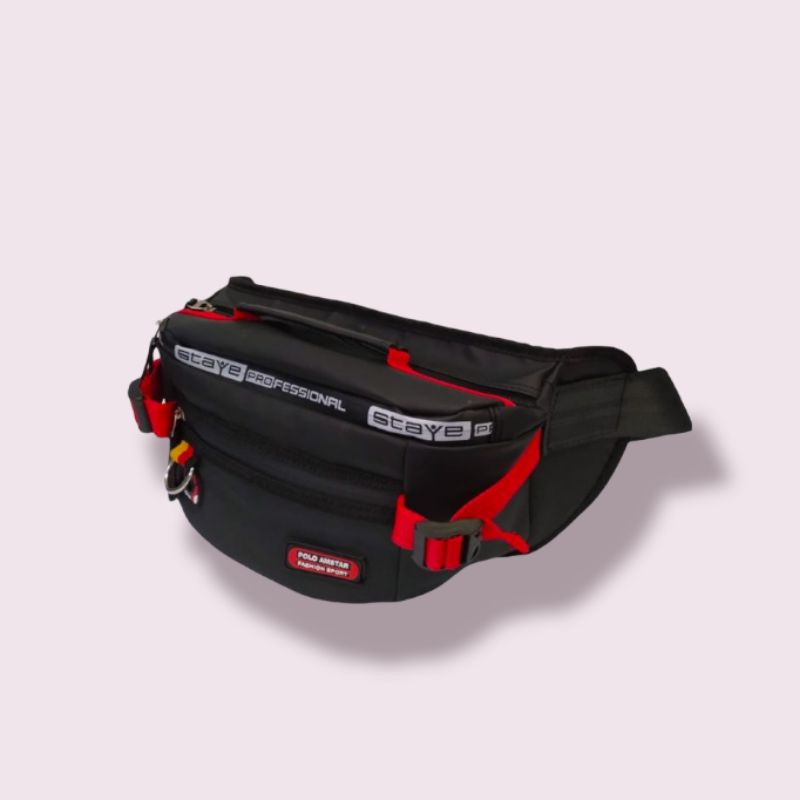 Tas selempang pria Waistbag Staye Profesional Anti Air Murah - Tas selempang
