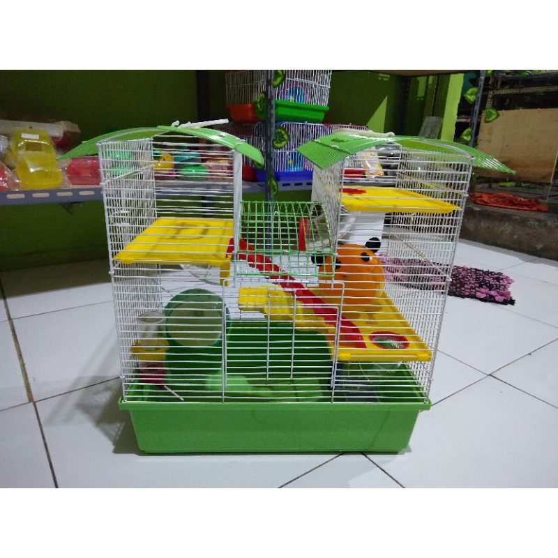 kandang hamster apartement mewah besar