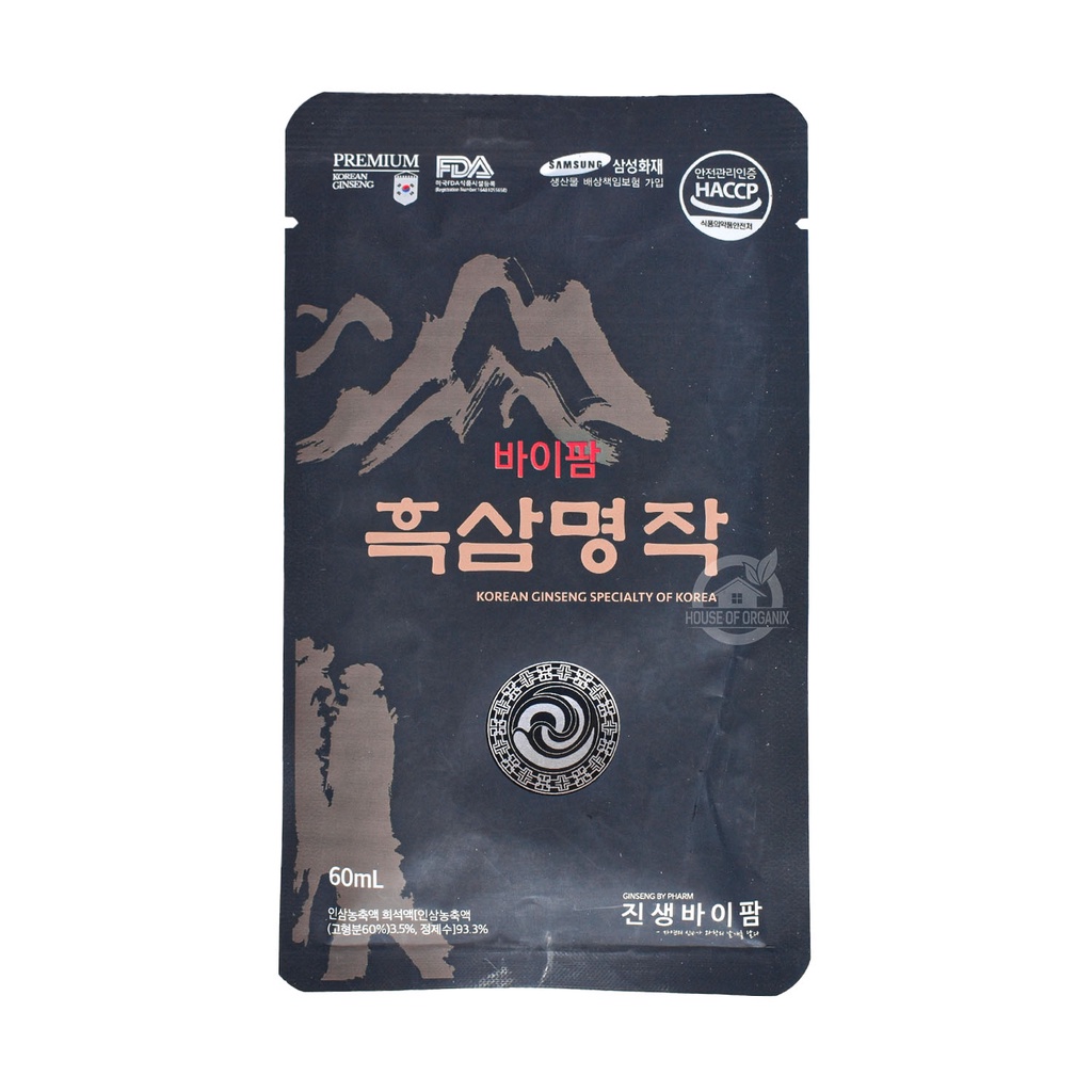 Ginseng By Pharm Masterpiece Rare Black Gingseng 1 Pcs