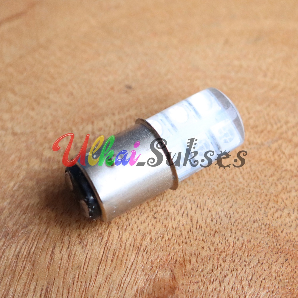 Lampu Rem Kedip Motor Variasi Lampu Rem Belakang Atau StopLamp LED 12 Mata Jelly Flash Kedip Univers