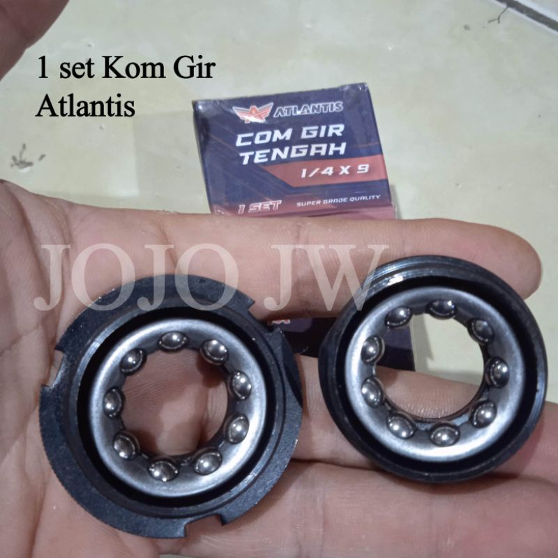 com kom gear gir tengah sepeda lipat mini MTB jengki
