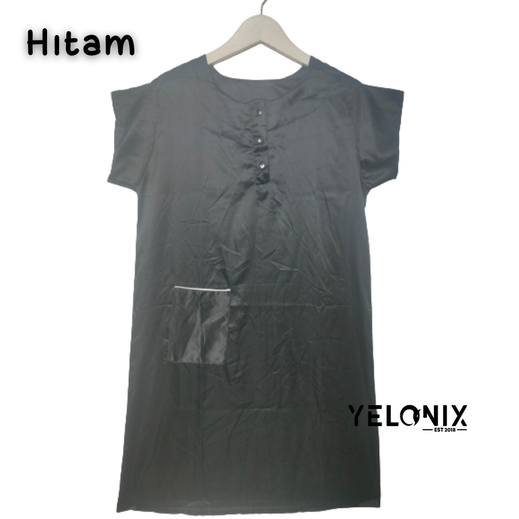 Daster Karakter Busui Kancing Depan Murah Adem - YELONIX