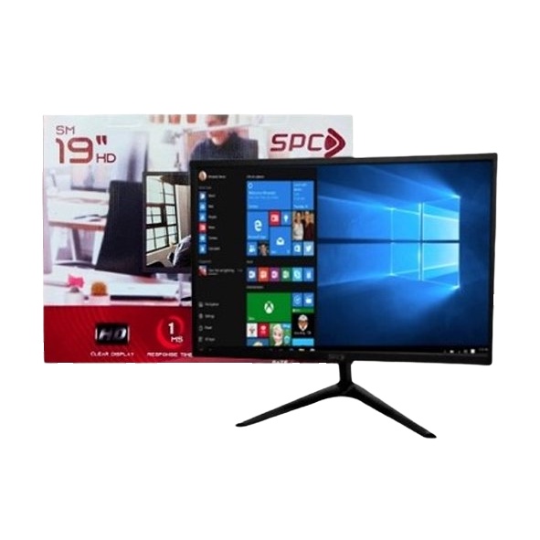 Monitor LED 19 inch SPC/QWERTY - Murah baru garansi 1 tahun