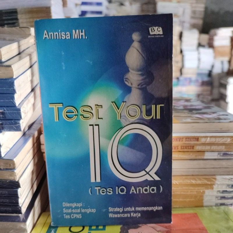 Test your IQ (tes IQ anda).   clb