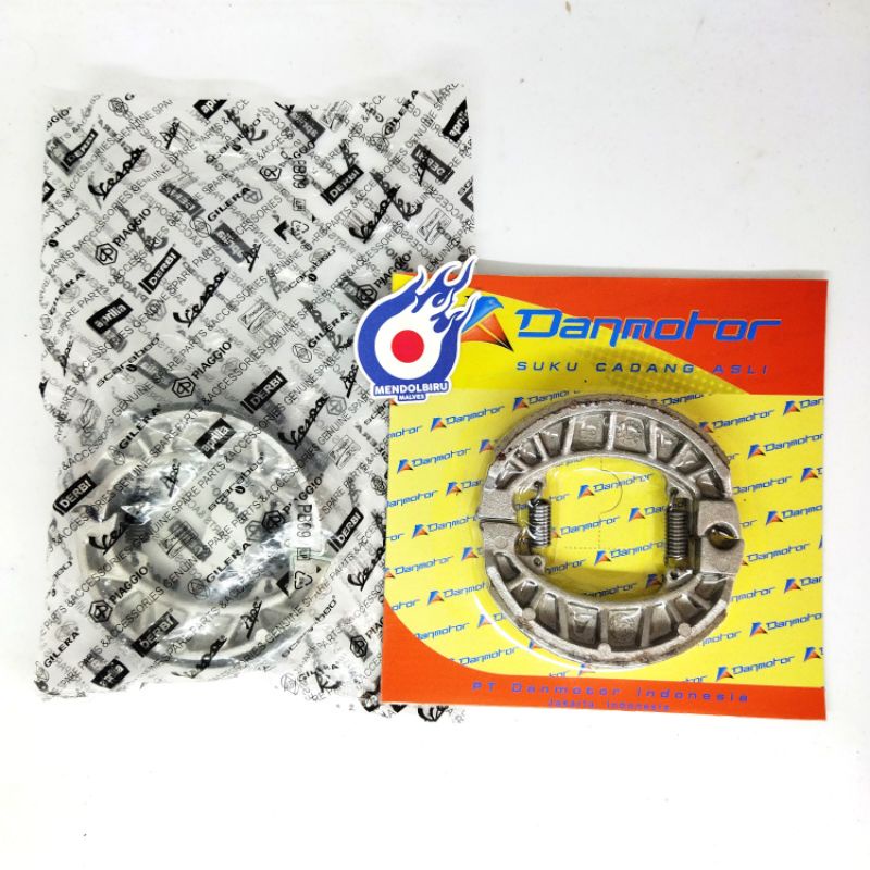 Kampas rem belakang vespa matic LX / S