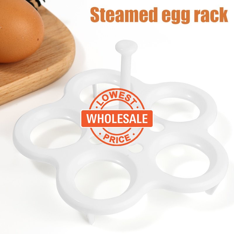 [Harga Grosir] Rak Telur Kukus Rumah Tangga Multifungsi Kreatif Kesehatan Panci Egg Cooker Vertical Egg Tray Plastik Bulat Kukus Berdiri Peralatan Masak Dapur Pengukus Makanan