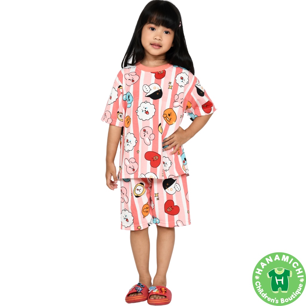 Hanamichi LUNA.ST Setelan Anak Lengan Pendek