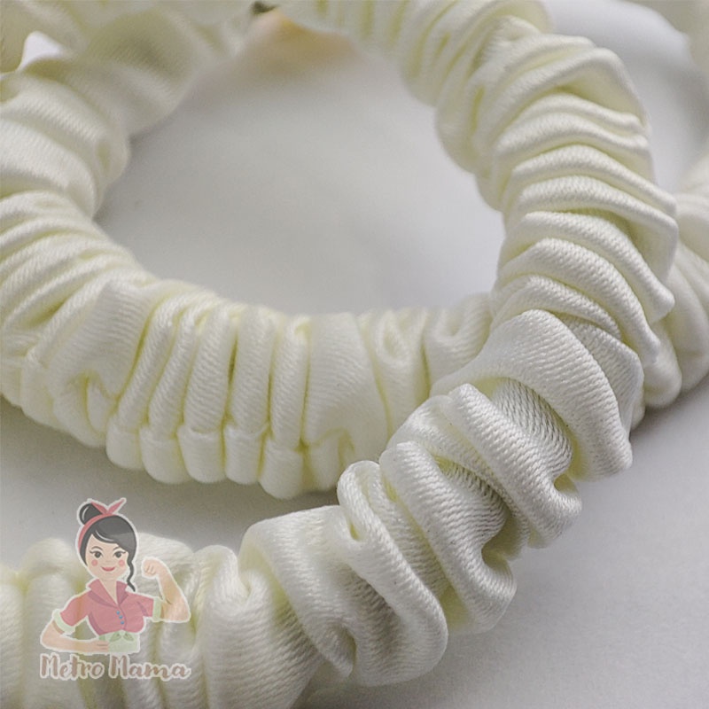 Karet Rambut Anak Sanrio Satin Kerut HAIR SCRUNCHIE Kualitas Premium