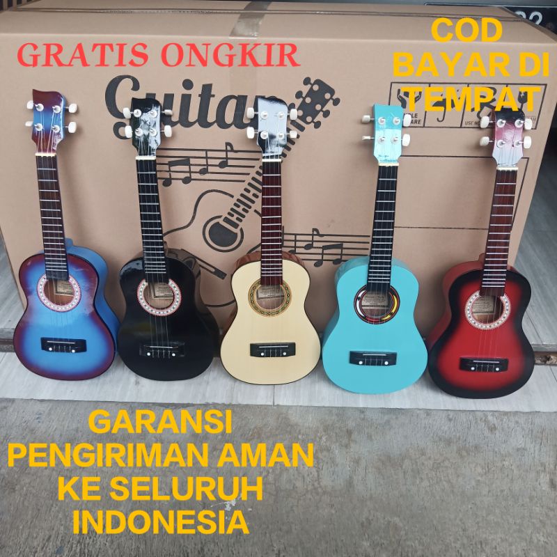 Ukulele MURAH Senar 4 PACKING AMAN