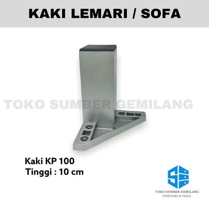 Bergaransi Kaki Lemari / Kaki Sofa / Kaki Lemari Plastik / Kp 100