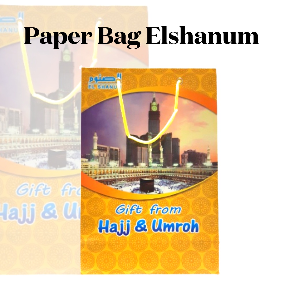 

Paper Bag Haji Sedang 20pcs / paper Bag Biru / tas kertas