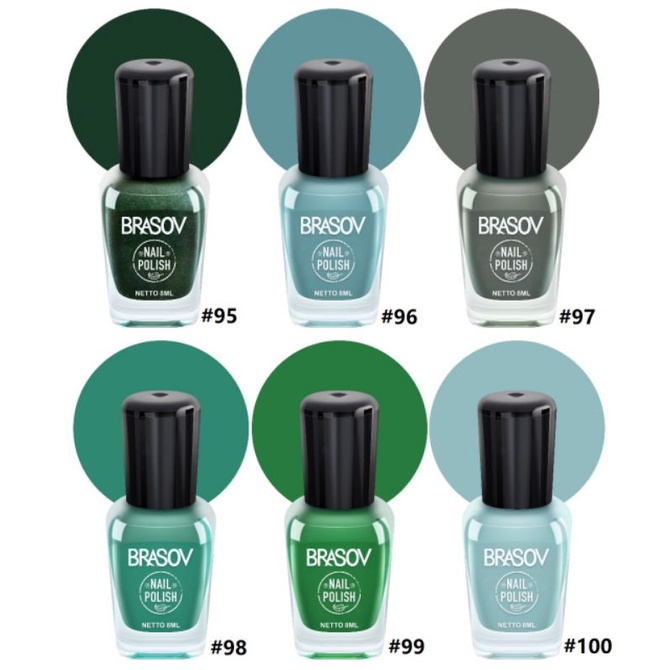 [ SATUAN ] KUTEK BRASOV GREEN BPOM