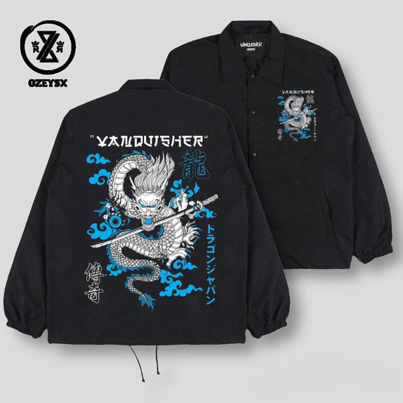 Jaket Coach Parasut Vanquisher Original Dewasa Pria Wanita/ Coach Jaket Naga Vanquisher waterproof Premium