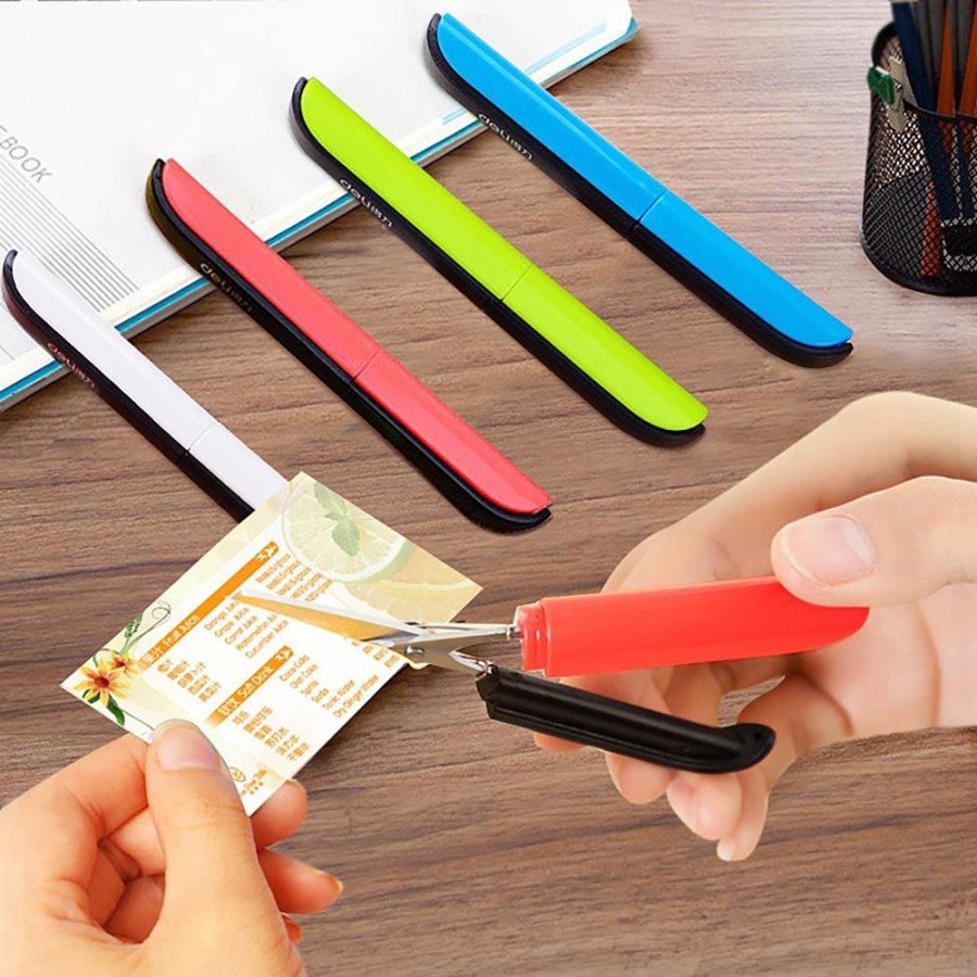 

Gunting Portabel Gunting Pulpen Gunting Lipat Mini Portable Import