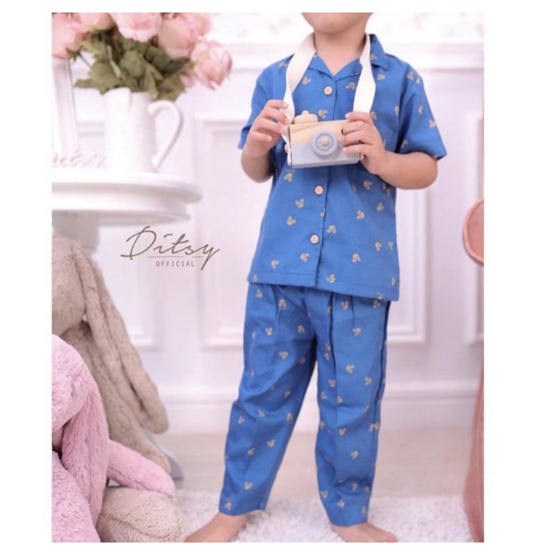 ditsy Little short mickey pajamas SIZE 2