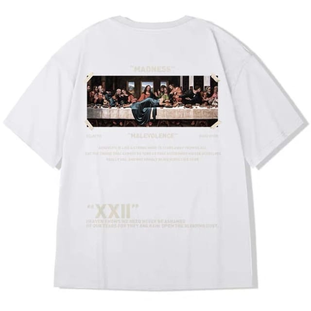 T-Shirt MADNESS Kaos Pria Wanita Baju Unisex Bahan Katun 24's Ukuran S M L XL XXL XXXL